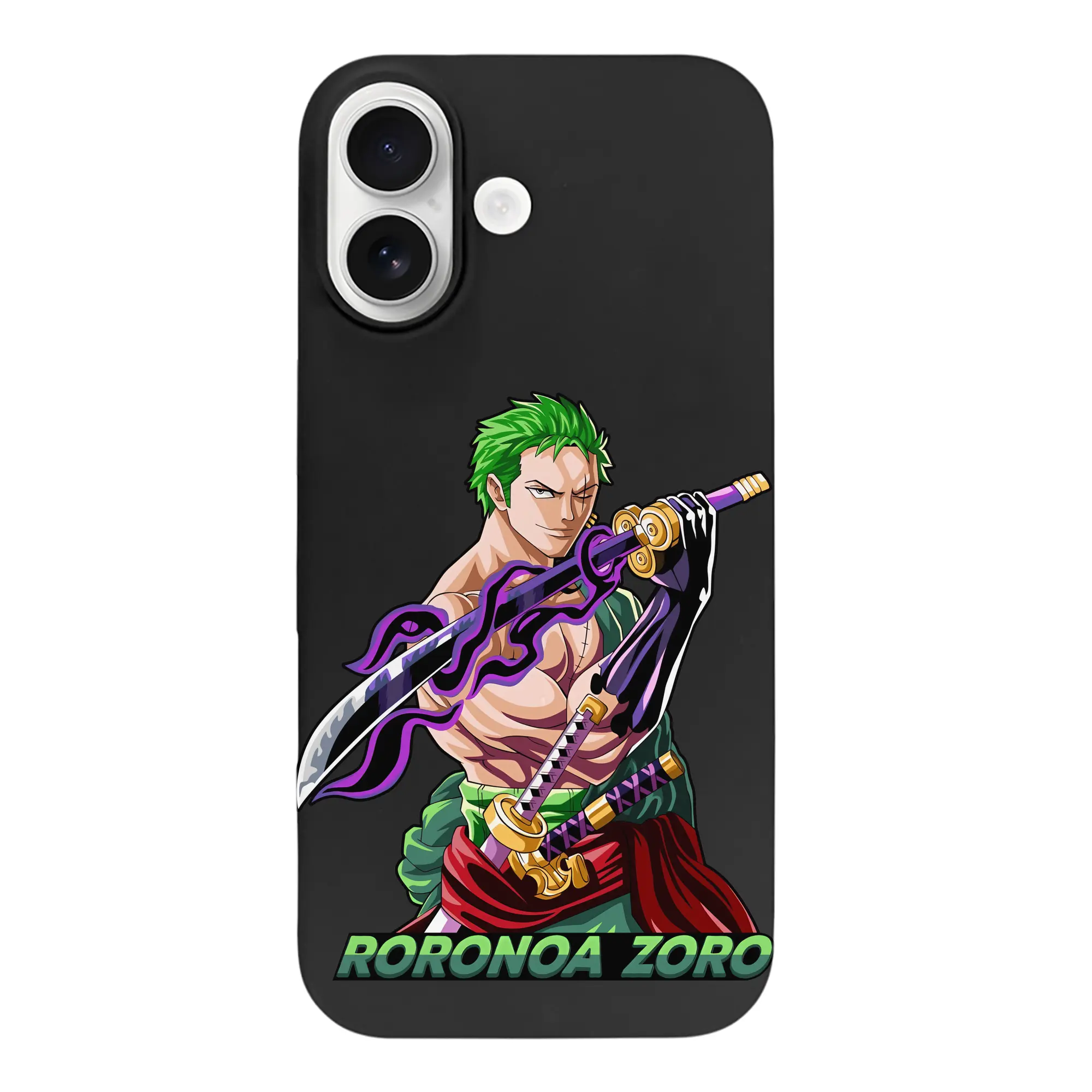 ワンピース グッズ ロロノア・ゾロ - iPhone 17 シリーズ シリコンケース 薄型 耐衝撃 指紋防止 ソフトタッチカバー 精密フィット 傷防止 保護ケース iPhone 17/17 Air/17 Pro/17 Pro Max 対応